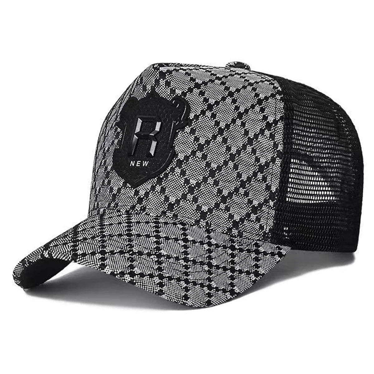 R Letter Embroidered Baseball Cap