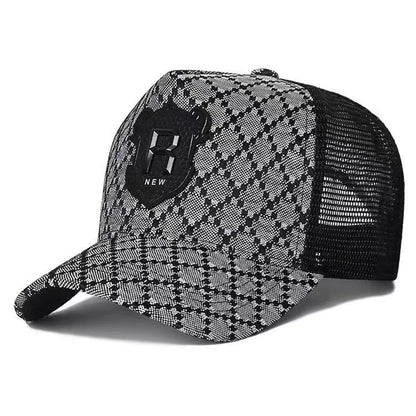 R Letter Embroidered Baseball Cap