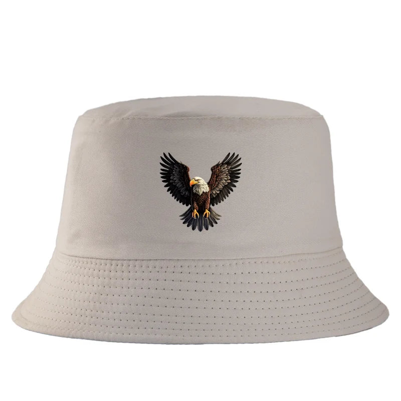 American Bald Eagle Patriotic Bucket Hat