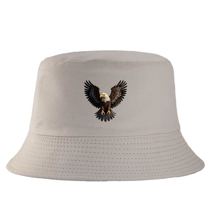 American Bald Eagle Patriotic Bucket Hat