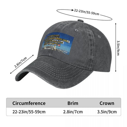 Mount Kilimanjaro Height Vintage Baseball Cap