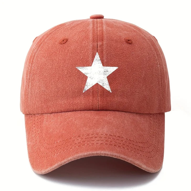 Pentagram Print Outdoor Baseball Cap