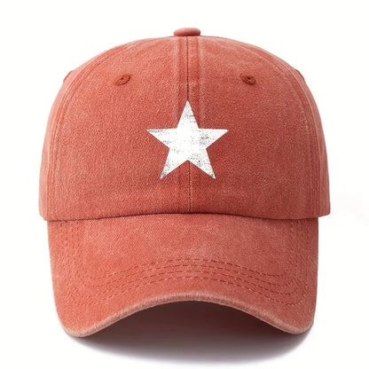 Pentagram Print Outdoor Baseball Cap