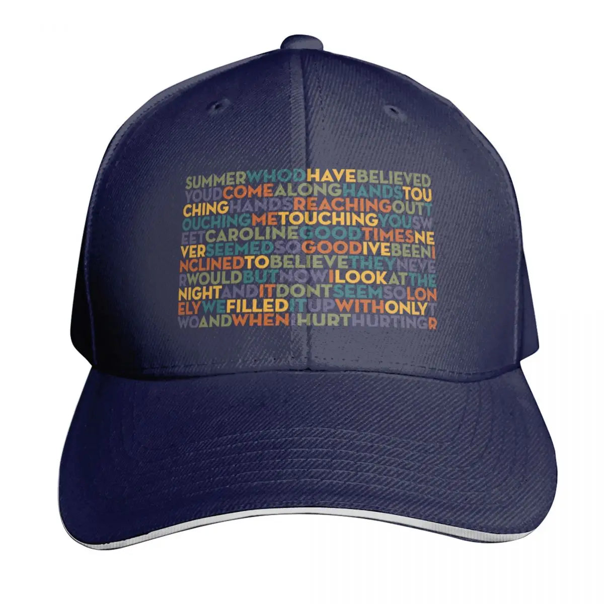 Sweet Caroline Neil Diamond V4 Snapback Baseball Cap