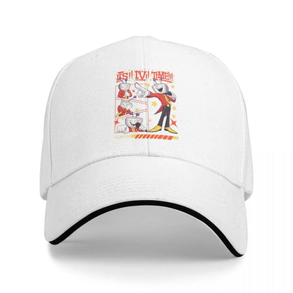 Tenna Deltarune TV Time Gaming Baseball Cap