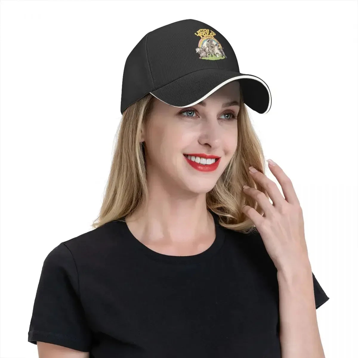 Listen To Folk Casual Polychromatic Adjustable Baseball Cap