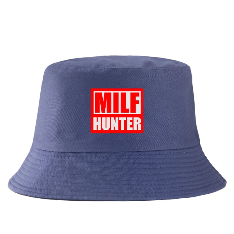 MILF Hunter Reversible Casual Bucket Hat Unisex