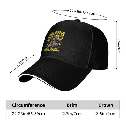New Achievement Donut And Carl Dungeon Crawler Baseball Cap