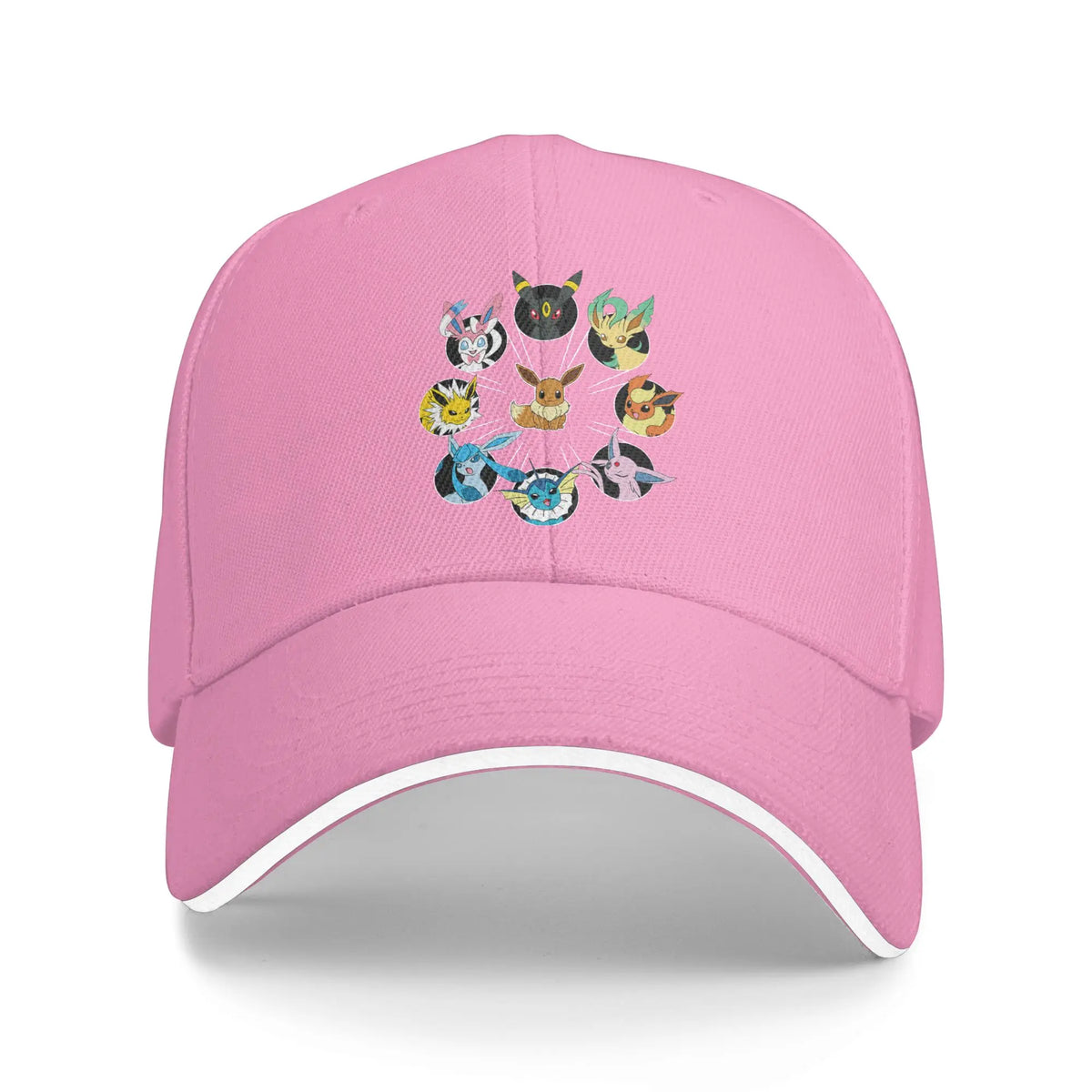 Pokemon Eevee Evolution Circle Baseball Cap