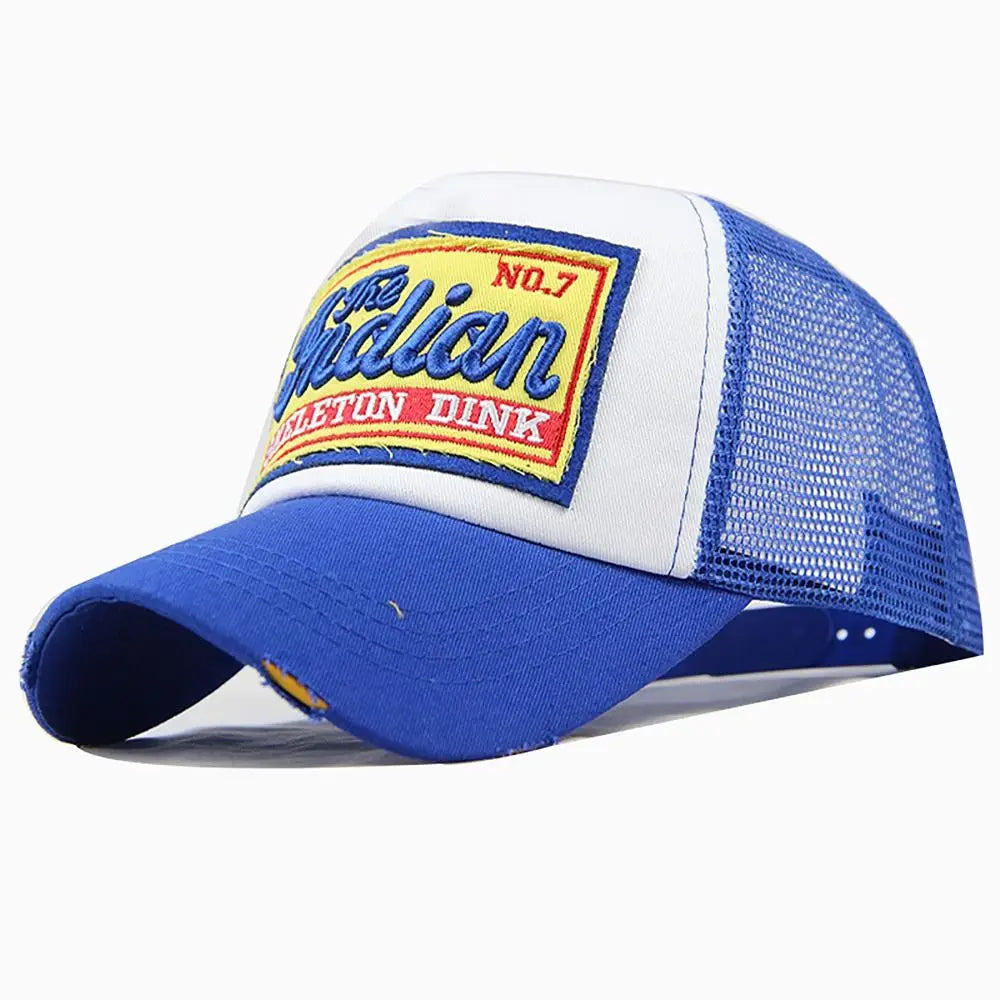 Cotton Mesh Baseball Hat Hip Hop Style
