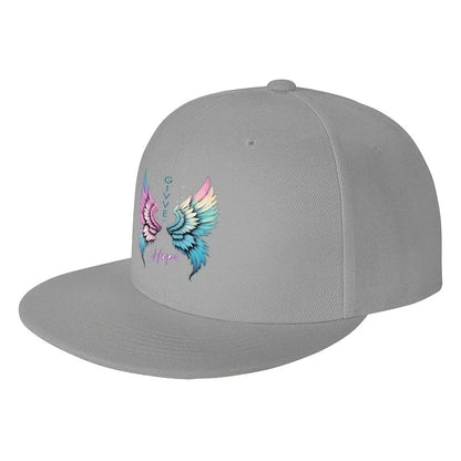Colorful Wings Graphic Snapback Cap