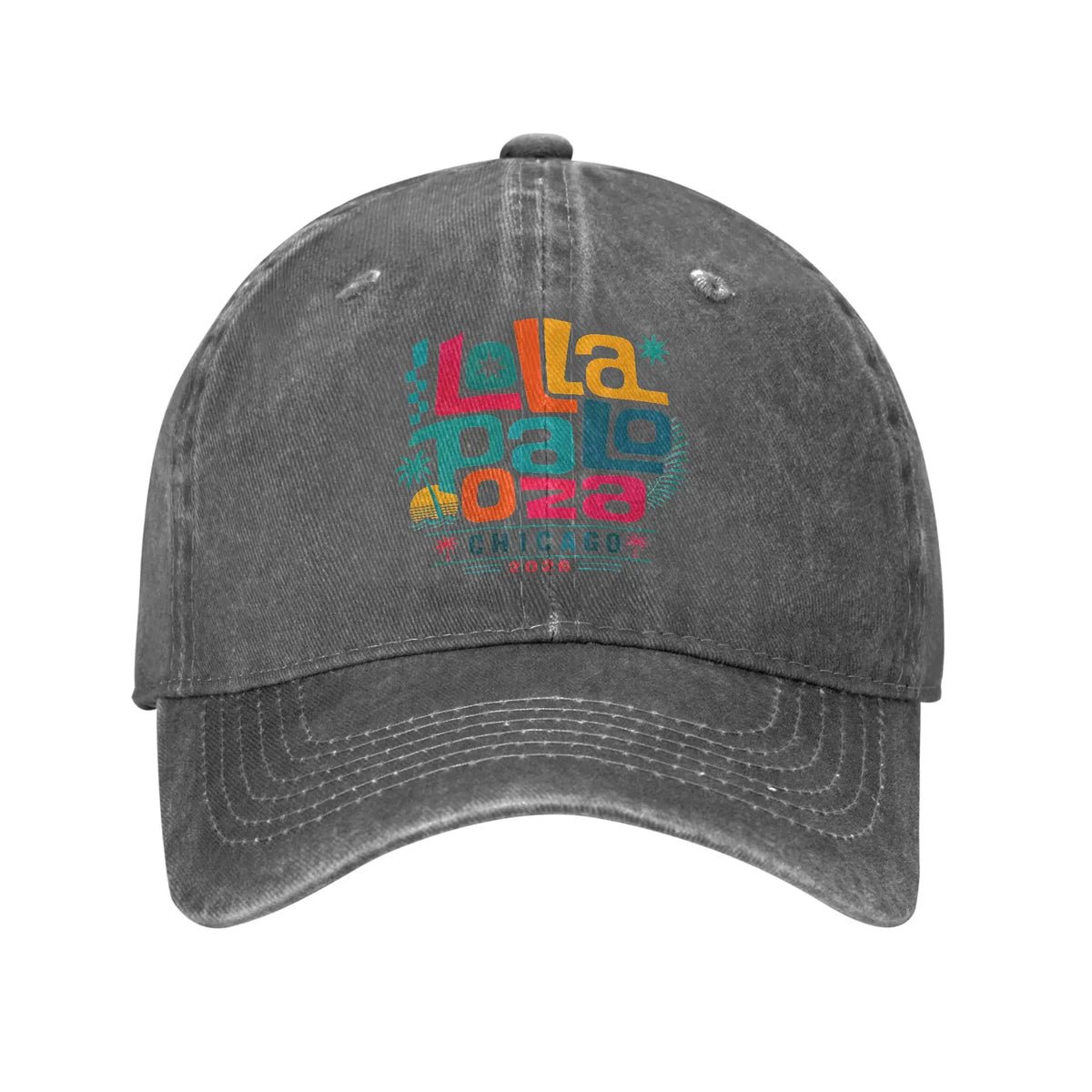 Chicago Lollapalooza 2026 Music Festival Baseball Cap