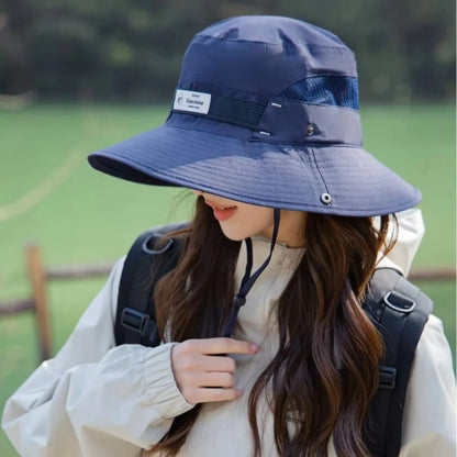 Korean Style Outdoor Sun Protection Bucket Hat