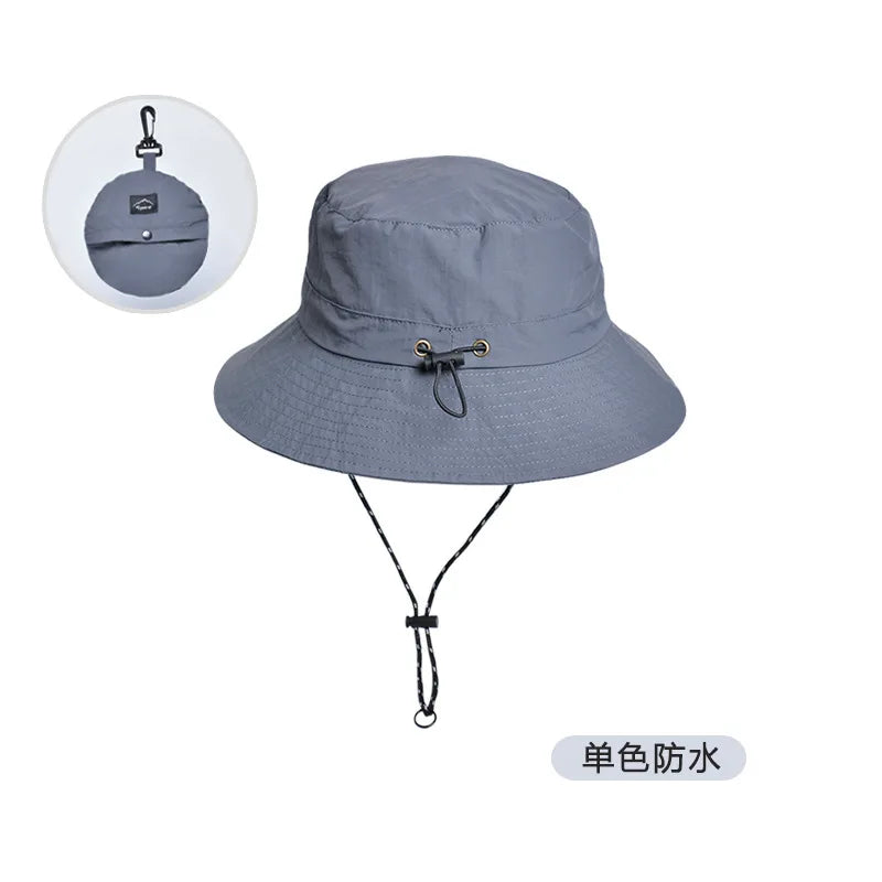 Waterproof Packable UV Protection Safari Bucket Hat