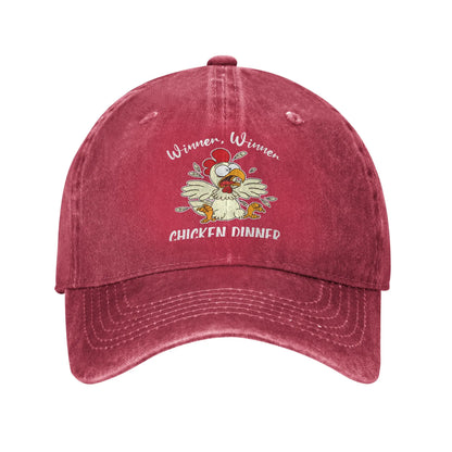 Winner Chicken Dinner Streetwear Baseball Cap