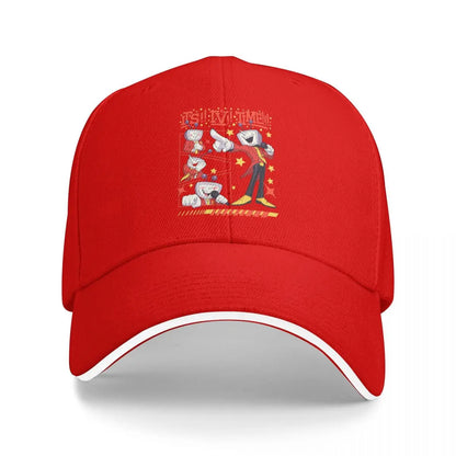 Tenna Deltarune TV Time Gaming Baseball Cap