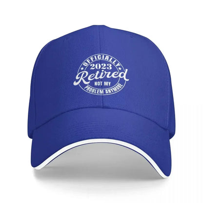 Retired 2023 Not My Problem Rugby Baseball Cap