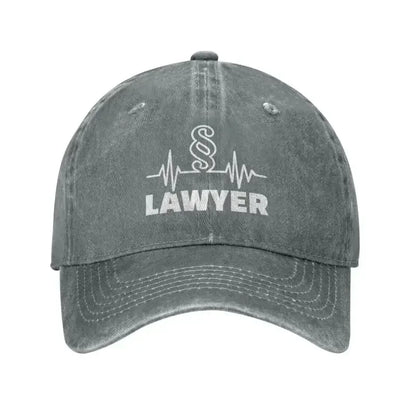 Lawyer Heartbeat Snapback Baseball Cap