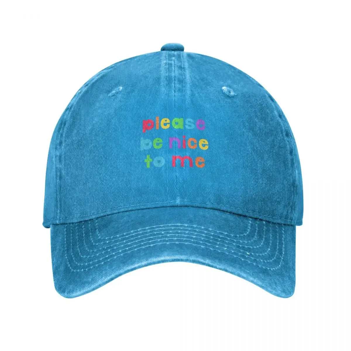 Please Be Nice To Me Western Baseball Cap