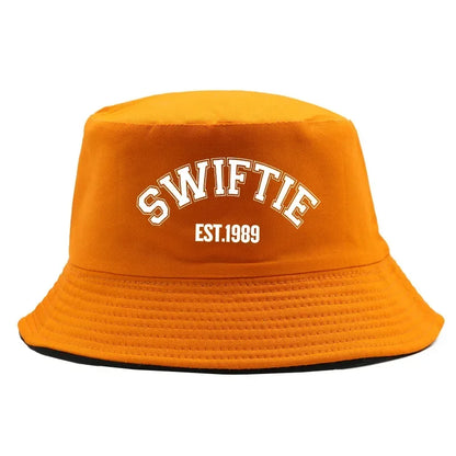 1989 Print Cotton Concert Bucket Hat Unisex