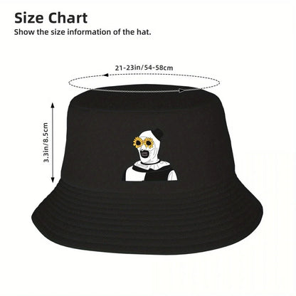 Art The Clown Terrifier Horror Bucket Hat Design