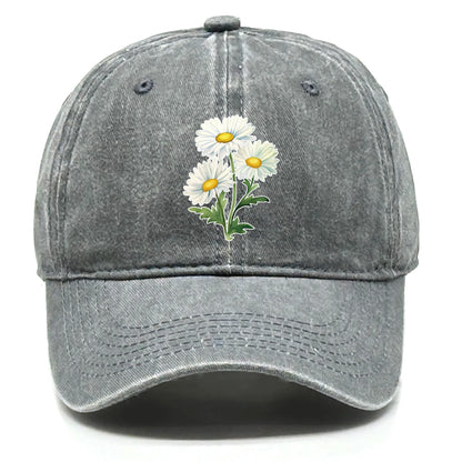 Adjustable Summer Cap For Women Men Flower Baseball Cap