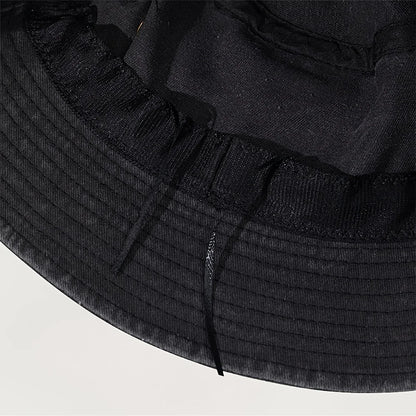 Vintage Washed Distressed Classic Fisherman Bucket Hat