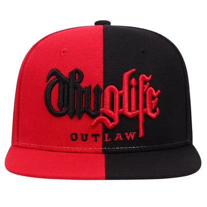 Thuglife Embroidered Adult Adjustable Hip-Hop Snapback Cap