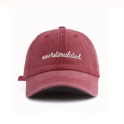 Women's Unisex Washed Baseball Cap