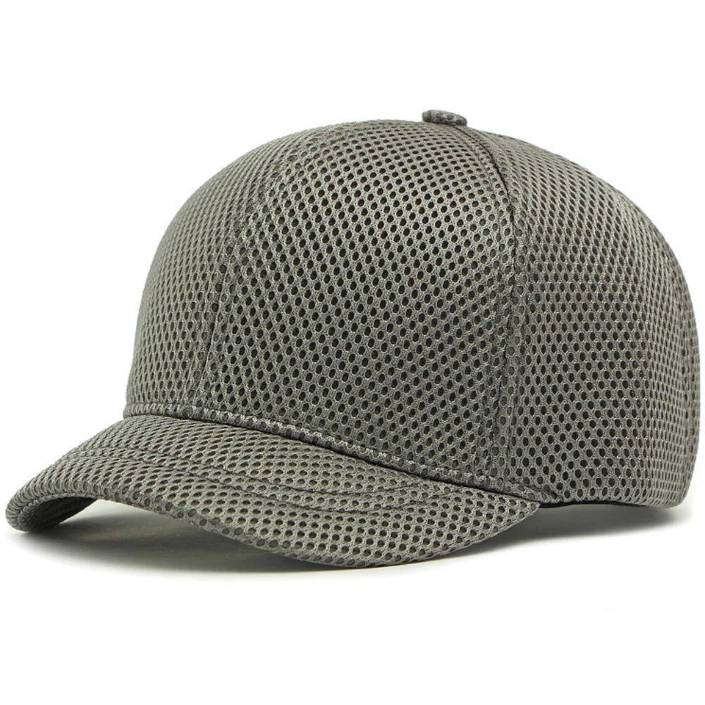 5cm Short Brim Baseball Cap Male 6 Panels Baseball Hat