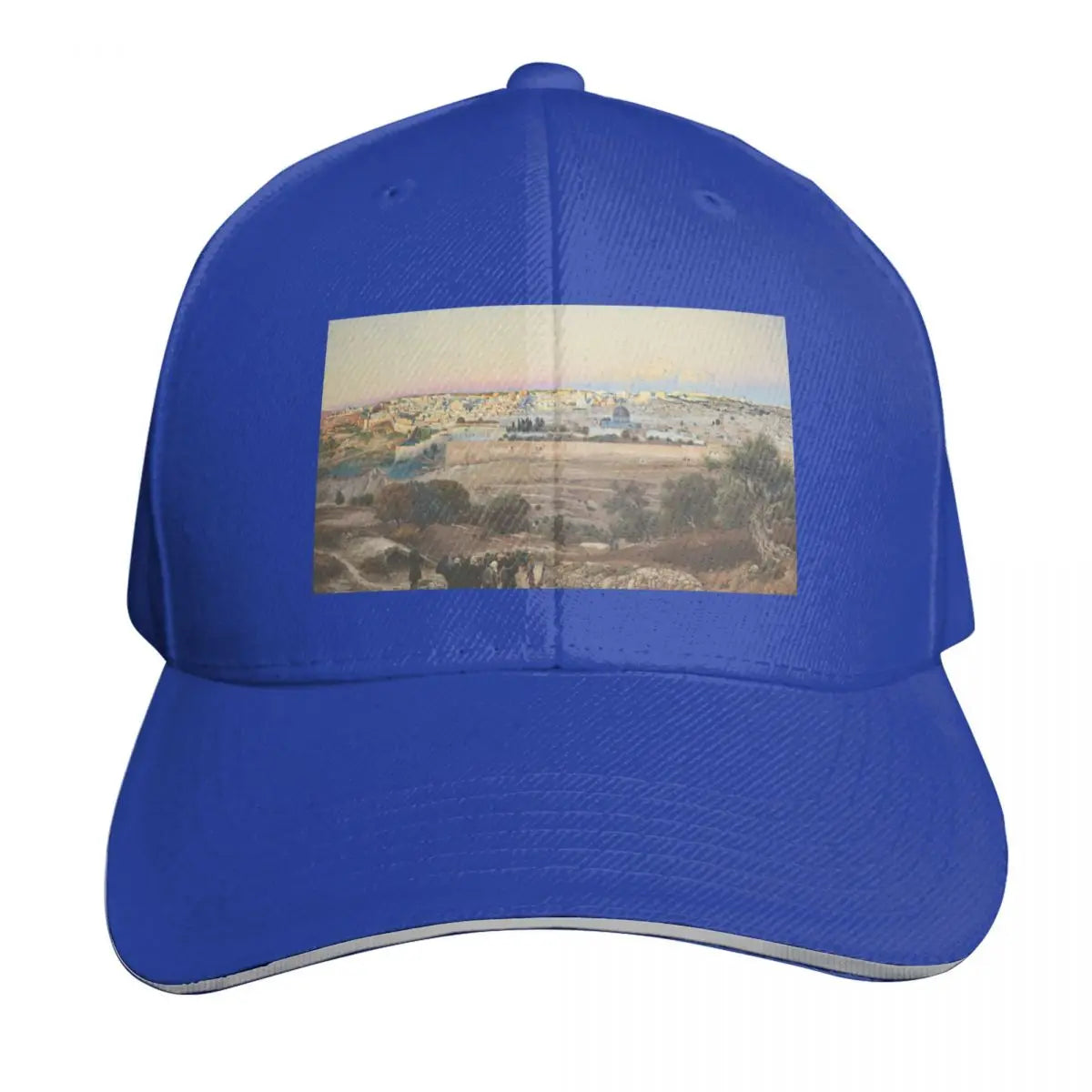 Jerusalem Sunrise Gustav Bauernfeind Baseball Cap