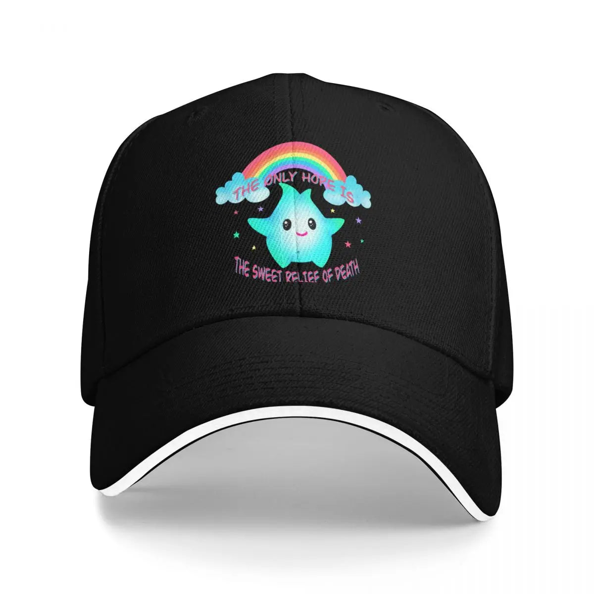 Lumalee Anime Cute Rainbow Customized Sport Baseball Cap