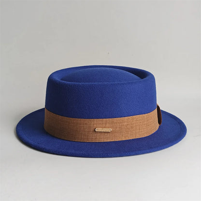 Autumn And Winter Fedora Hat For Women