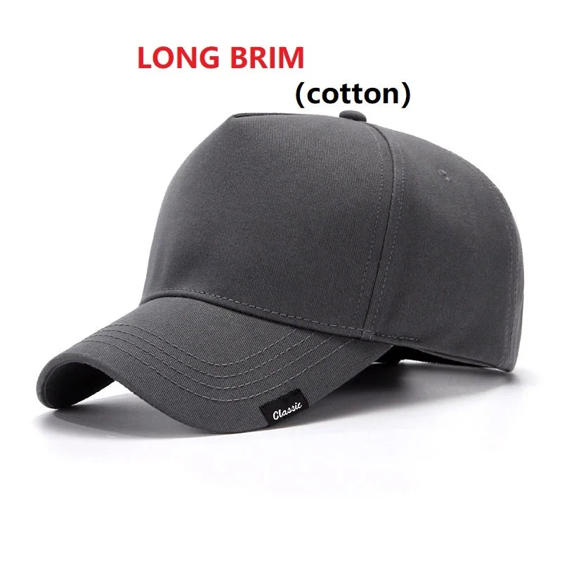 Big Head Man Baseball Caps Summer Mesh Plus