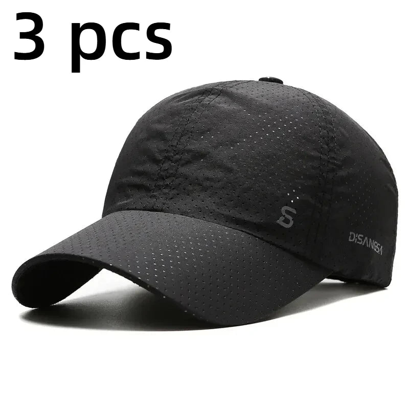 Fashion Design Running Cap Thin Quick Drying Breathable