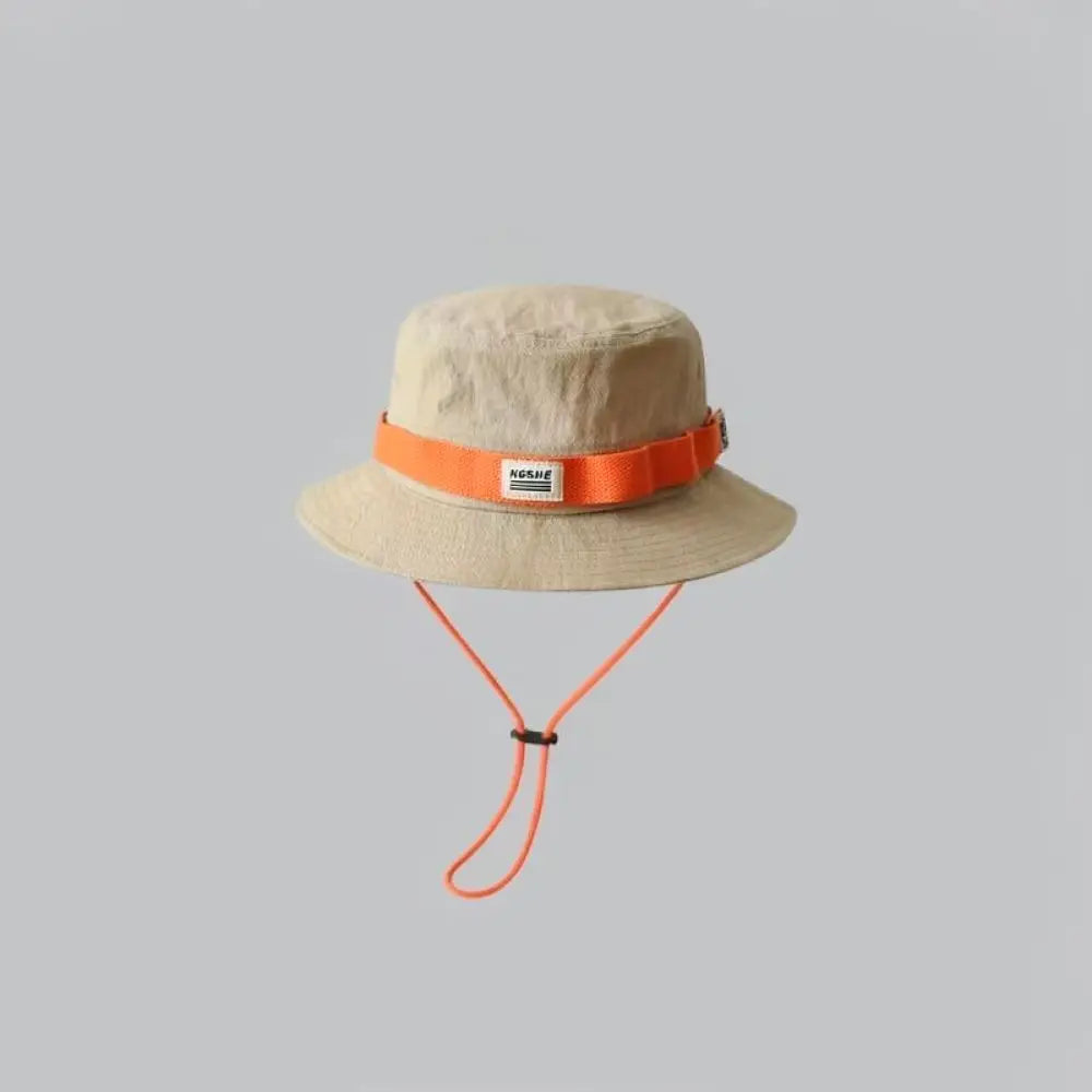Unisex Wide Brim Outdoor Sun Protection Bucket Hat