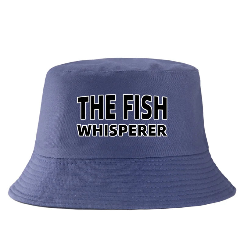 Fish Whisperer Outdoor Fishing Bucket Hat Unisex