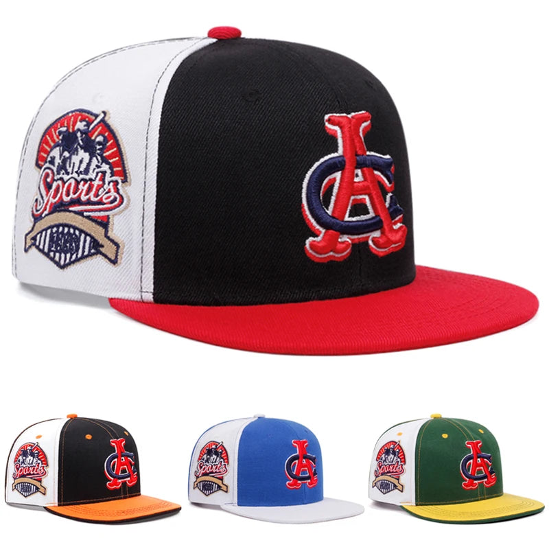 2025 Personalized CA Embroidered Street Hip Hop Snapback Cap