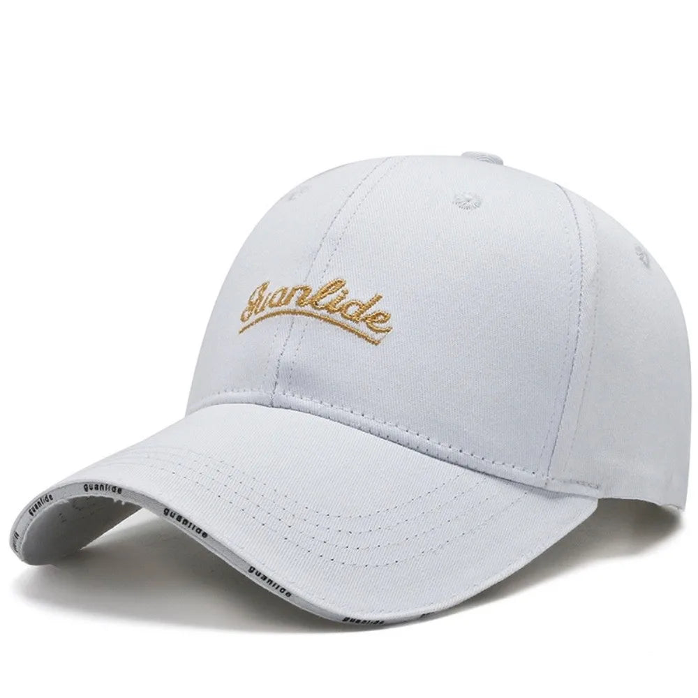 Embroidered Breathable Adjustable Soft Top Snapback Cap