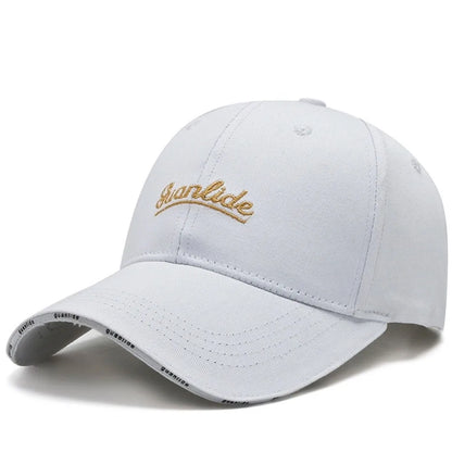 Embroidered Breathable Adjustable Soft Top Snapback Cap