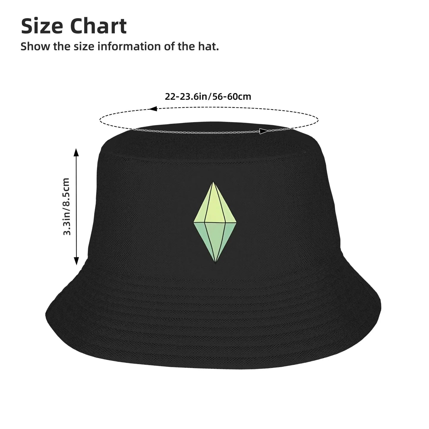 The Sims 4 Plumbob Bucket Hat