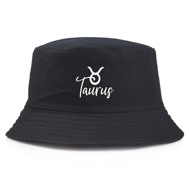 Taurus Zodiac Retro Y2K Vintage Bucket Hat