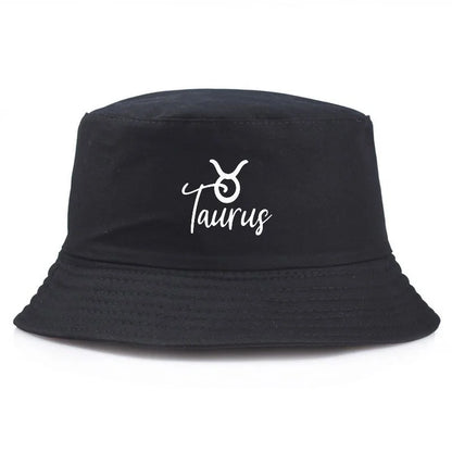 Taurus Zodiac Retro Y2K Vintage Bucket Hat