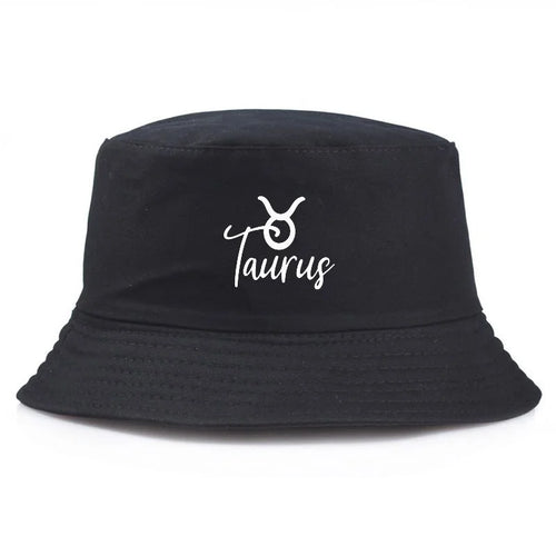 Taurus Zodiac Retro Y2K Vintage Bucket Hat