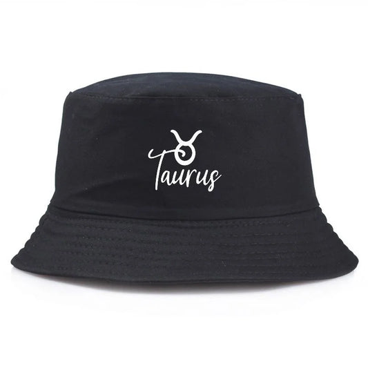 Taurus Zodiac Retro Y2K Vintage Bucket Hat