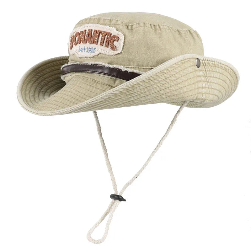 Fashion 2026 Bucket Hat Man Women Fisherman Fishing Cap Cotton
