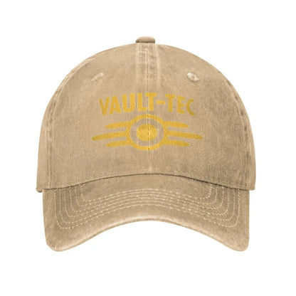 Vault Tec Logo Fallouted Game Sun Baseball Cap Unisex Teens
