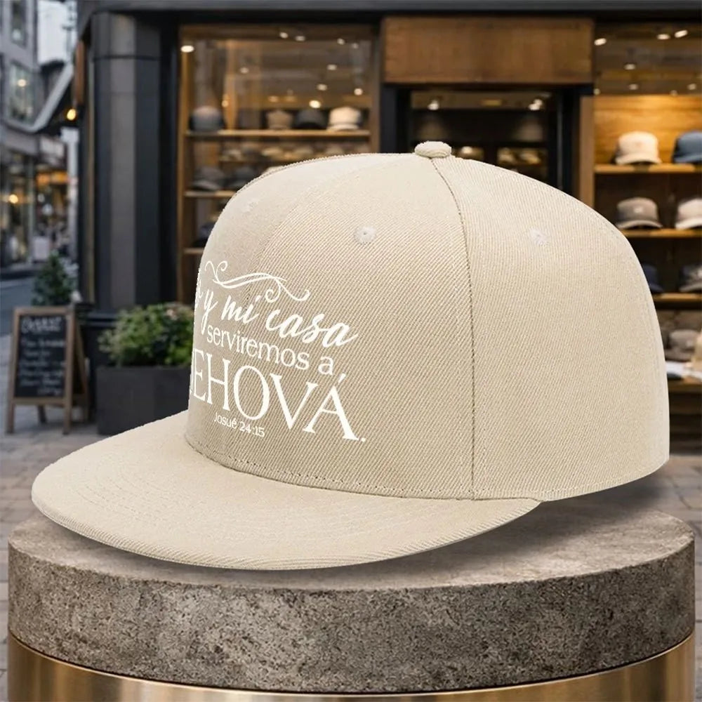 Jehova Mi Casa Snapback Cap