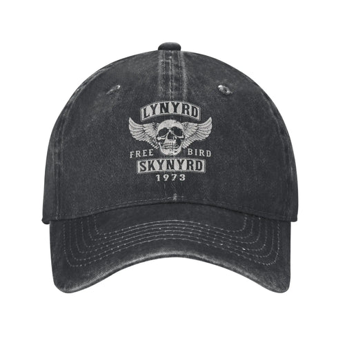 Lynyrded Free Bird Skull Baseball Cap
