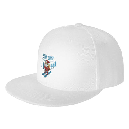 Santa Claus Enjoy Winter Snapback Cap
